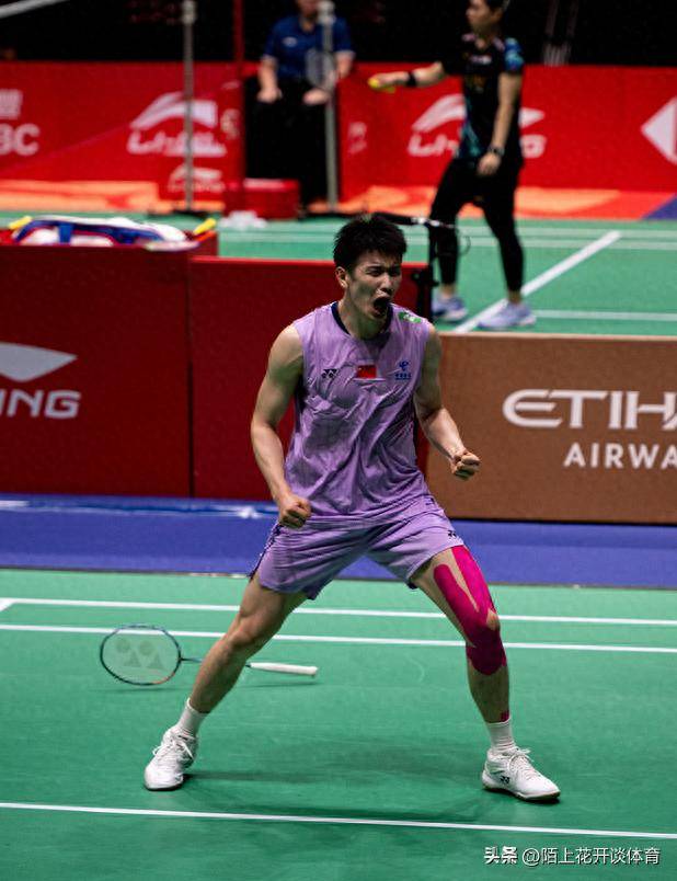 印度羽毛球队绝地反击中国羽毛球队，谌龙统治全场